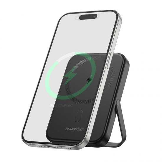 Borofone BJ51Magsafe Wireless Power Bank 5000mAh PD 20W Type C Black Borofone BJ51Magsafe Wireless Power Bank 5000mAh PD 20W Type C Black