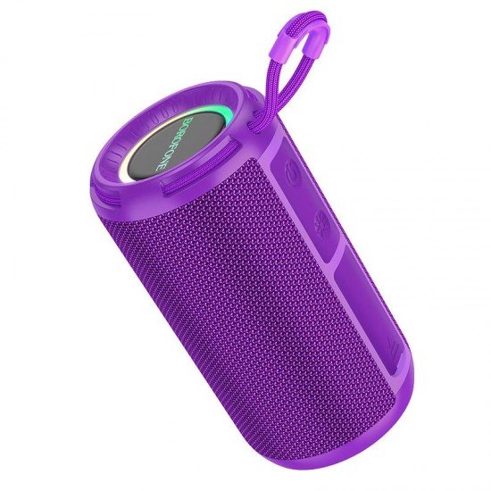 Borofone BR37 Ηχείο Bluetooth 10W με Ραδιόφωνο Μωβ
