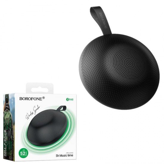 Borofone BR48 Portable Bluetooth Speaker UFO Black Borofone BR48 Portable Bluetooth Speaker UFO Black