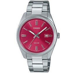 Casio Stainless Steel Ρολόι Μπαταρίας Cherry με Ασημί Μεταλλικό Μπρασελέ Casio Stainless Steel Ρολόι Μπαταρίας Cherry με Ασημί Μεταλλικό Μπρασελέ