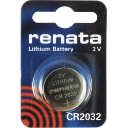 CR2032 Renata Μπαταρία λιθίου 3v - 170 mAh