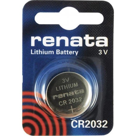 CR2032 Renata Μπαταρία λιθίου 3v - 170 mAh