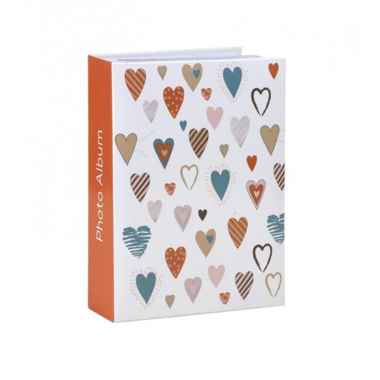 Cute Hearts EV48 Αλμπουμ με Θήκες για 200 Φωτογραφίες 10χ15 Cute Hearts EV48 Αλμπουμ με Θήκες για 200 Φωτογραφίες 10χ15