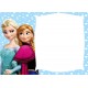 Εκτύπωση Ευχετήριας Κάρτας - Πρόσκληση Party Frozen  (10x15)
