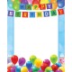 Εκτύπωση Ευχετήριας Κάρτας Γενεθλίων Μπαλόνια  (10x15)