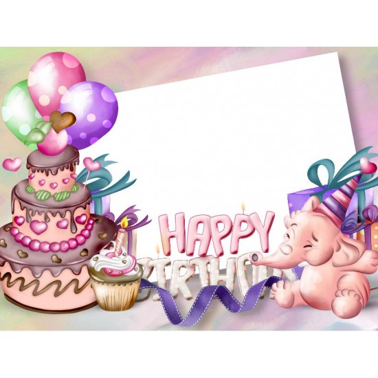Εκτύπωση Ευχετήριας Κάρτας Happy Birthday #2  (10x15)