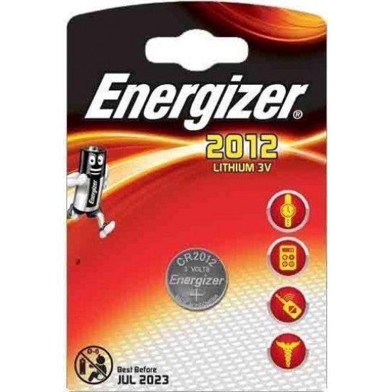 Energizer Μπαταρία Λιθίου Ρολογιών CR2012 3V 1τμχ