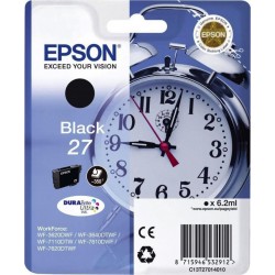 Epson 27 Μελάνι Εκτυπωτή InkJet Μαύρο (C13T27014010 C13T27014012)