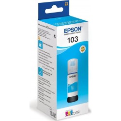 Epson Μελάνι Inkjet 103 Cyan (C13T00S24A) (EPST00S24A)