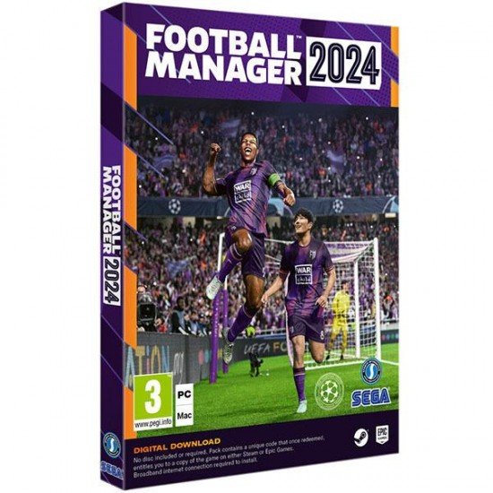Football Manager 2024 (Code in a Box) PC Game