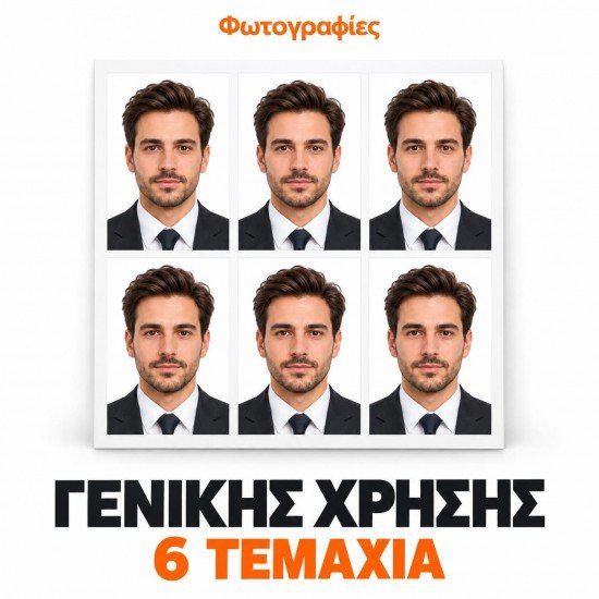 Φωτογραφίες Πιστοποιητικών Γενικής Χρήσης 6αδα Φωτογραφίες Πιστοποιητικών Γενικής Χρήσης 6αδα