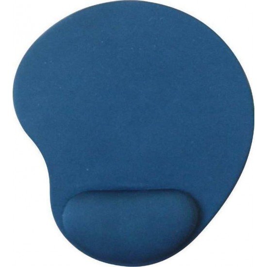 Gembird Gel Mouse Pad 260mm Με Στήριγμα Καρπού Μπλε