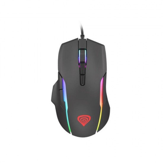 Genesis Gaming Mouse Xenon 220 G2 12800DPI RGB Optical With Software Black Silent Genesis Gaming Mouse Xenon 220 G2 12800DPI RGB Optical With Software Black Silent