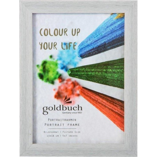 Goldbuch Πλαστική Κορνίζα Colour Up Your Life 13x18cm Light Grey