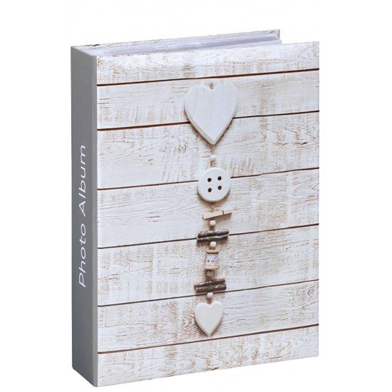 Heart and Button EV36 Αλμπουμ με Θήκες για 200 Φωτογραφίες (10χ15)