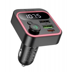 Hoco E85 Tiger Bluetooth Carkit FM Transmitter Black