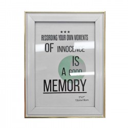 Homie Κορνίζα Πλαστική Τύπου Αλουμινίου 13x18cm