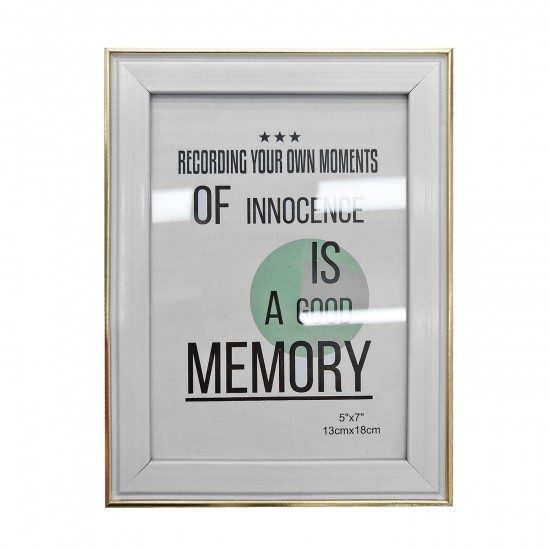 Homie Κορνίζα Πλαστική Τύπου Αλουμινίου 13x18cm