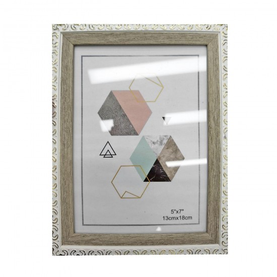 Homie Κορνίζα Πλαστική Τύπου Ξύλο 13x18cm