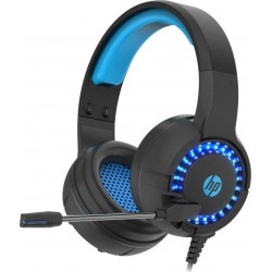HP DHE-8011UM Over Ear Gaming Headset με σύνδεση 2x3.5mm Μπλε HP DHE-8011UM Over Ear Gaming Headset με σύνδεση 2x3.5mm Μπλε