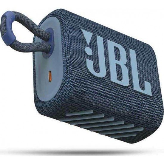 JBL Go 3 Bluetooth Speaker Blue JBL Go 3 Bluetooth Speaker Blue