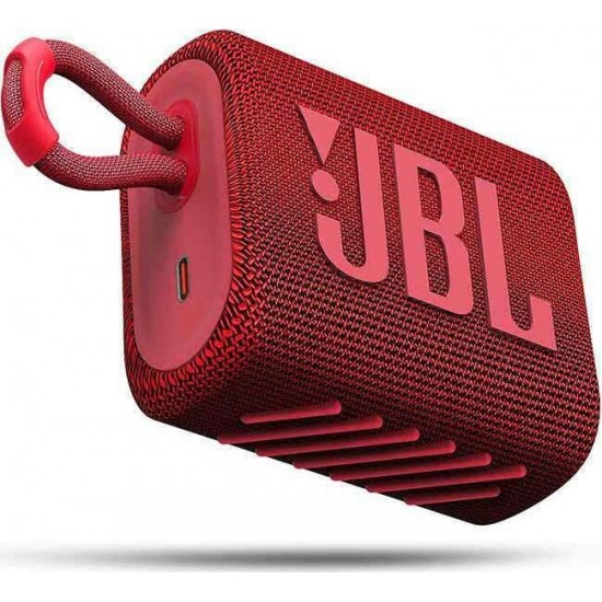 JBL Go 3 Bluetooth Speaker Red