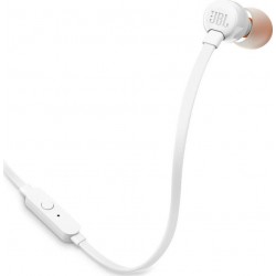 JBL T-110 In-ear Handsfree με Βύσμα 3.5mm White
