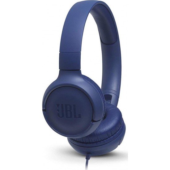 JBL Tune 500 Ενσύρματα On Ear Ακουστικά Navy Μπλε JBL Tune 500 Ενσύρματα On Ear Ακουστικά Navy Μπλε