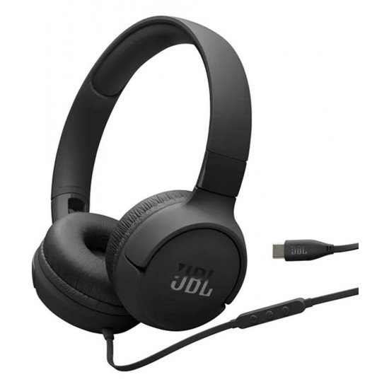 JBL Tune 520C Ενσύρματα USB-C On Ear Ακουστικά Μαύρα