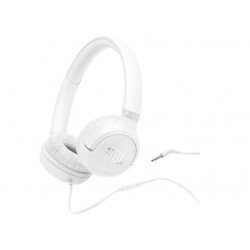 JBL Tune 530 On-Ear Wired Headphones White JBL Tune 530 On-Ear Wired Headphones White