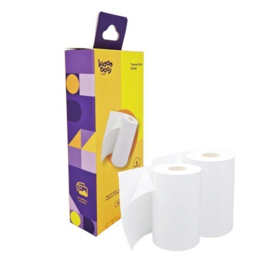 Kiddoboo Θερμική / Απλή Χαρτοταινία Ταμειακής Π57xΔ25mm 5τμχ
