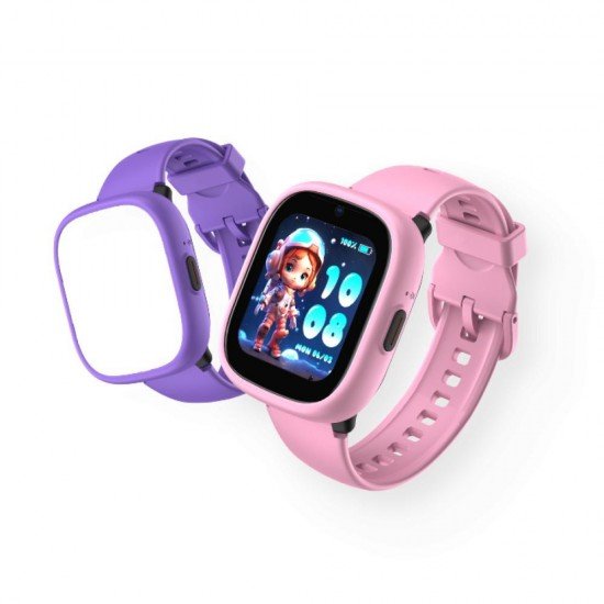 Kiddoboo x Lagenio WatchMe 4G K3 Gen2 Pink/Purple Kiddoboo x Lagenio WatchMe 4G K3 Gen2 Pink/Purple