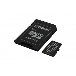 Kingston Canvas Select Plus microSDHC 64GB U1 V10 A1 UHS-I 100MB/s με αντάπτορα Kingston Canvas Select Plus microSDHC 64GB U1 V10 A1 UHS-I 100MB/s με αντάπτορα