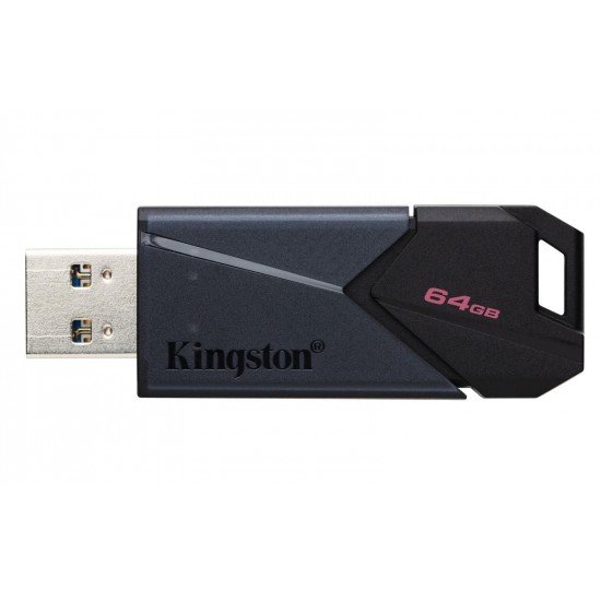 Kingston DataTraveler Exodia Onyx 64GB USB 3.2 Stick Γκρι
