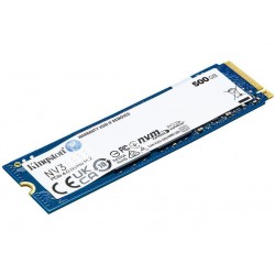 Kingston Nv3 SSD 500GB M.2 NVMe PCI Express 4.0
