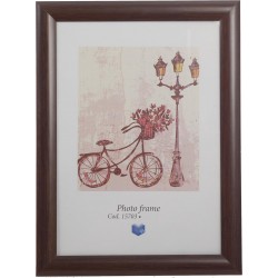 Κορνίζα Πλαστική 13χ18 BP-3 Καφέ