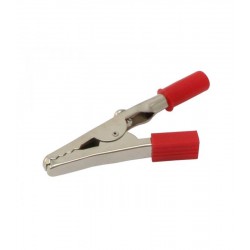 Κροκοδειλάκι 53mm Κόκκινο (DM-3557) 1 τμχ