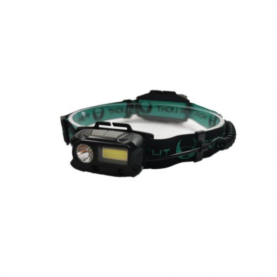 LED Headlamp Sporty XP-E 3W + COB 3W 160lm 1200mAh