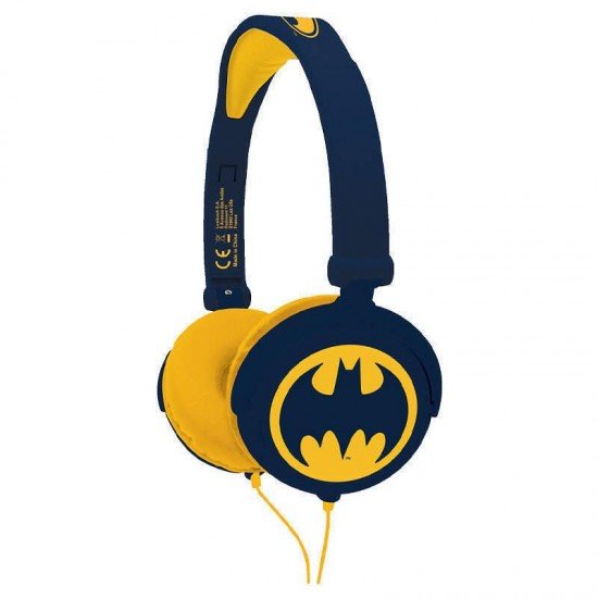 Lexibook Ενσύρματα Αναδιπλούμενα Ακουστικά Batman Lexibook Ενσύρματα Αναδιπλούμενα Ακουστικά Batman