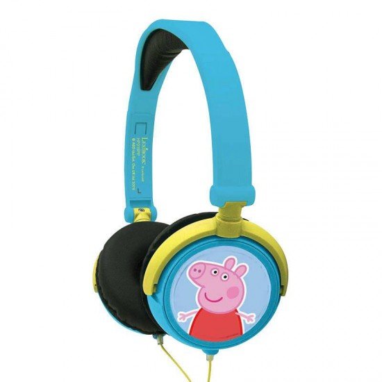 Lexibook Ενσύρματα Αναδιπλούμενα Ακουστικά Peppa Pig Lexibook Ενσύρματα Αναδιπλούμενα Ακουστικά Peppa Pig