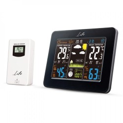 LIFE Rainforest Μετεωρολογικός σταθμός με ρολόι/ξυπνητήρ