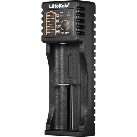 LiitoKala LII-100B USB Φορτιστής Μπαταριών Li-ion Μεγέθους 18650/16340