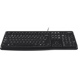 Logitech K120 - Keyboard - Ενσύρματο Ελληνικό