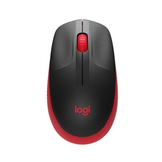 Logitech M190 Full-Size Wireless Mouse Red Logitech M190 Full-Size Wireless Mouse Red
