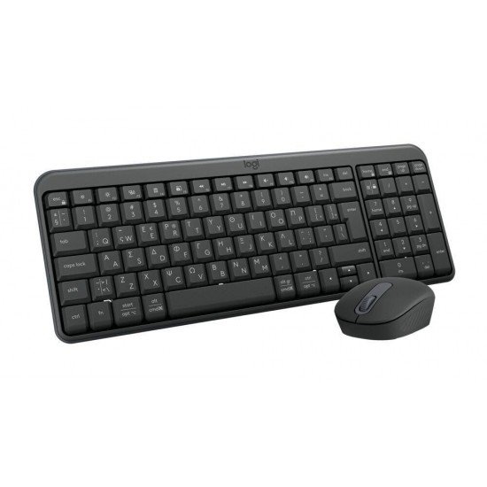 Logitech MK250 Compact Ασύρματο Bluetooth Σετ Πληκτρολόγιο & Ποντίκι Ελληνικό
Logitech MK250 Compact Ασύρματο Bluetooth Σετ Πληκτρολόγιο & Ποντίκι Ελληνικό