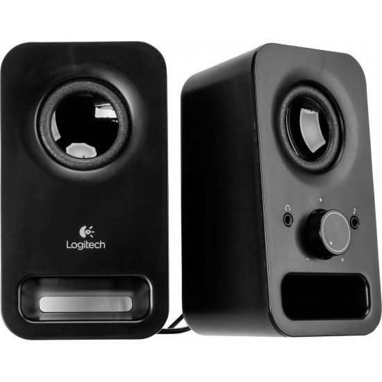 Logitech Z150 Ηχεία Υπολογιστή 2.0 με Ισχύ 3W σε Μαύρο Χρώμα Logitech Z150 Ηχεία Υπολογιστή 2.0 με Ισχύ 3W σε Μαύρο Χρώμα