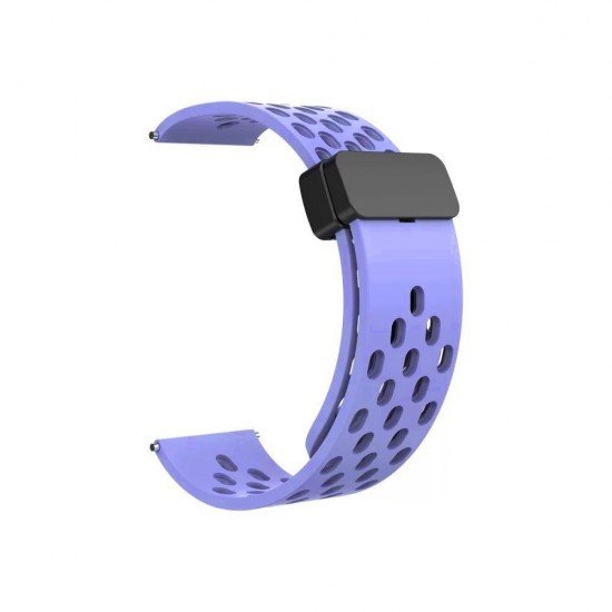Λουράκι Σιλικόνης 22mm Universal Purple