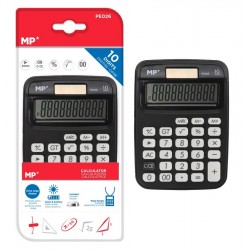 Madrid Papel Αριθμομηχανή 10 Ψηφίων Μαύρο Madrid Papel Αριθμομηχανή 10 Ψηφίων Μαύρο