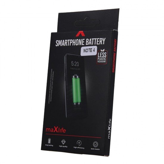 Maxlife battery for Samsung Galaxy Note 4 N910 EB-BN910BBE 3200mAh Maxlife battery for Samsung Galaxy Note 4 N910 EB-BN910BBE 3200mAh
