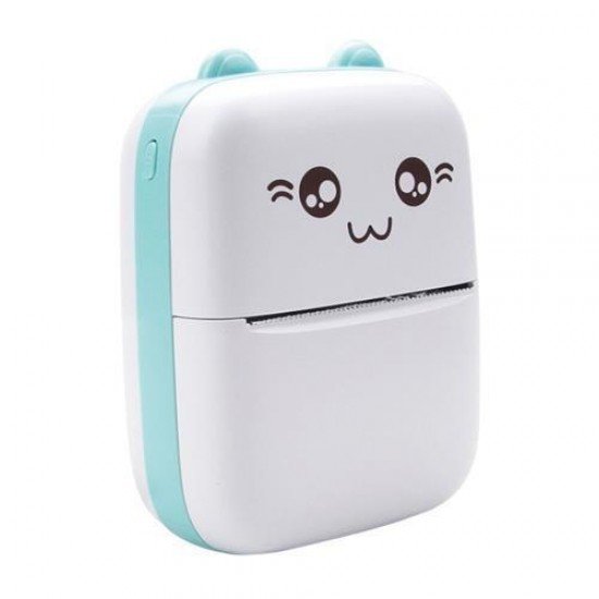 Maxlife MXTP-100 Bluetooth thermal printer blue